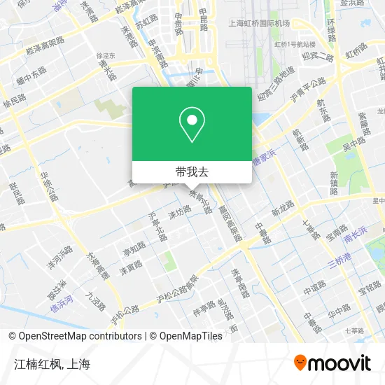 江楠红枫地图