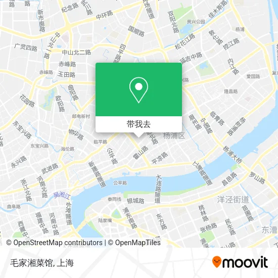 毛家湘菜馆地图