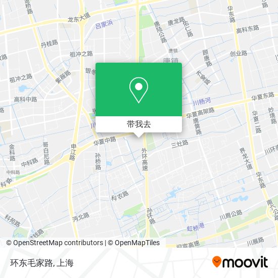 环东毛家路地图