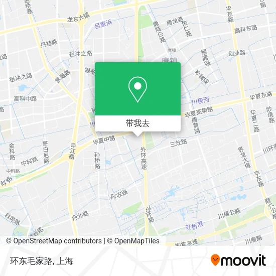 环东毛家路地图