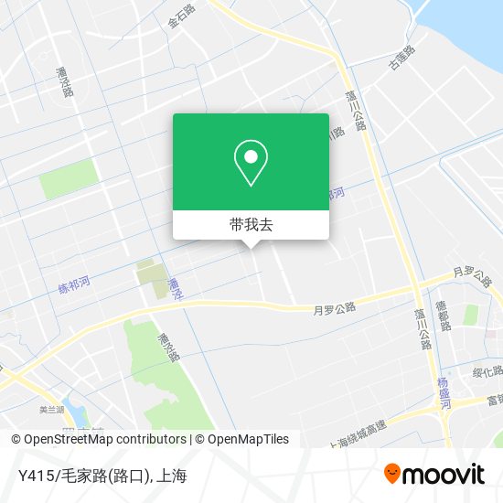 Y415/毛家路(路口)地图
