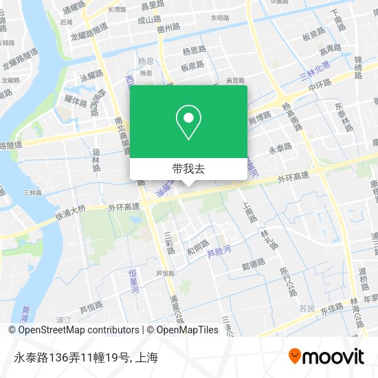 永泰路136弄11幢19号地图