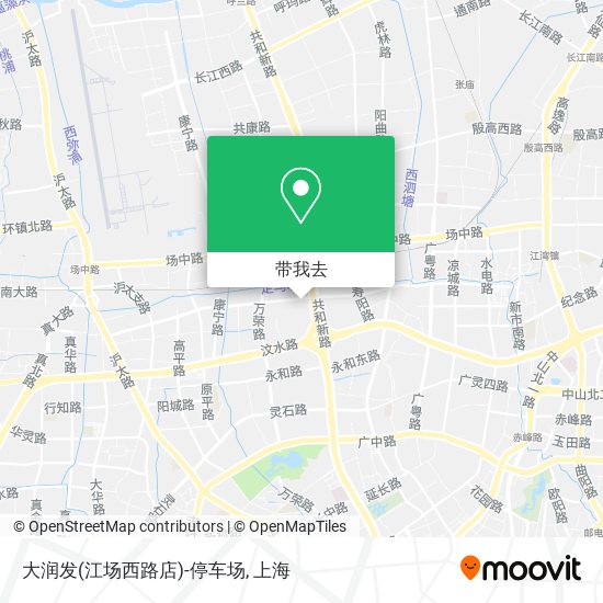 大润发(江场西路店)-停车场地图