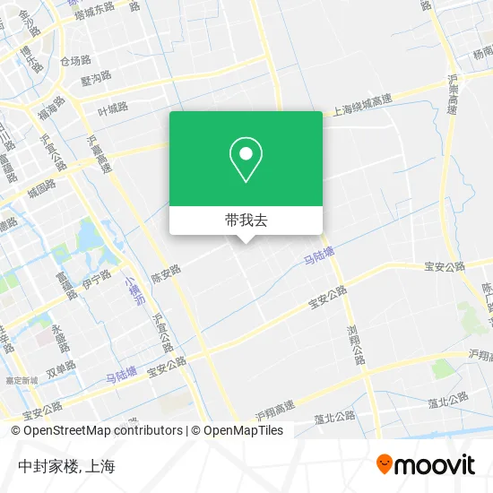 中封家楼地图