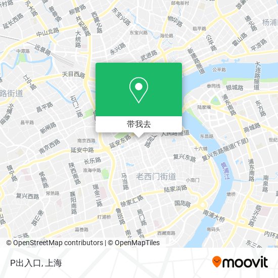 P出入口地图