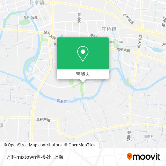 万科mixtown售楼处地图