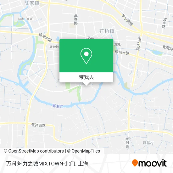 万科魅力之城MIXTOWN-北门地图