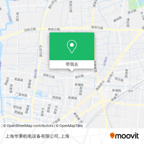 上海华秉机电设备有限公司地图