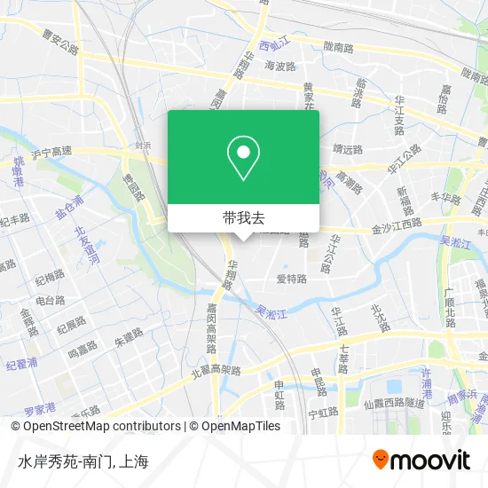 水岸秀苑-南门地图