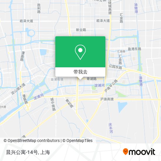 晨兴公寓-14号地图