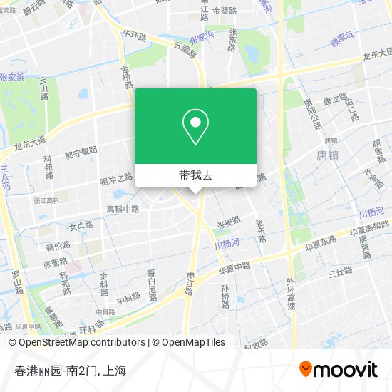 春港丽园-南2门地图