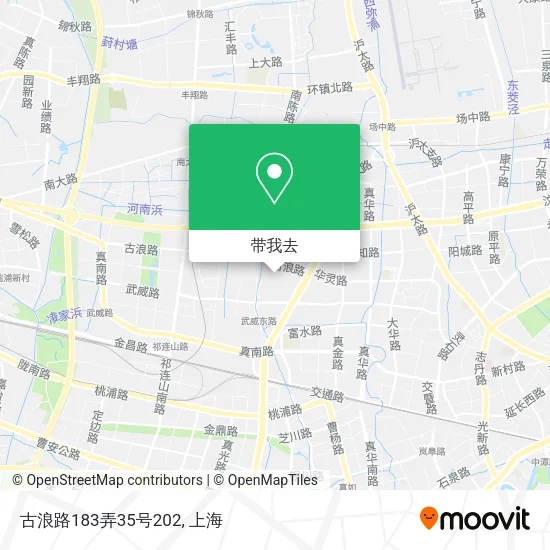 古浪路183弄35号202地图