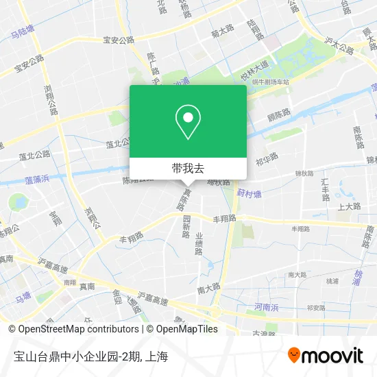 宝山台鼎中小企业园-2期地图