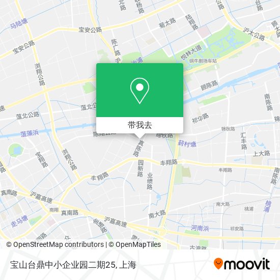 宝山台鼎中小企业园二期25地图