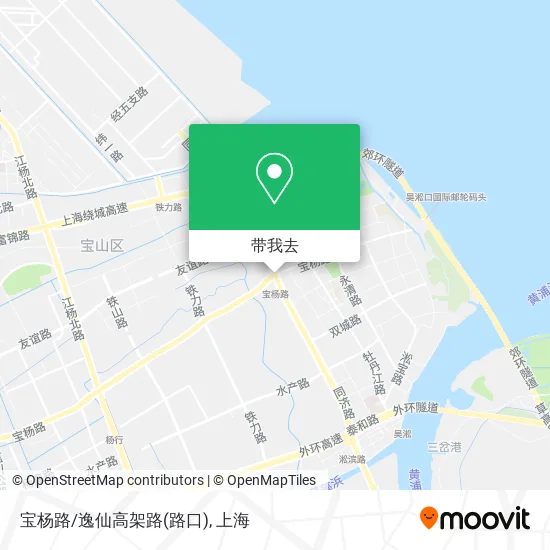 宝杨路/逸仙高架路(路口)地图