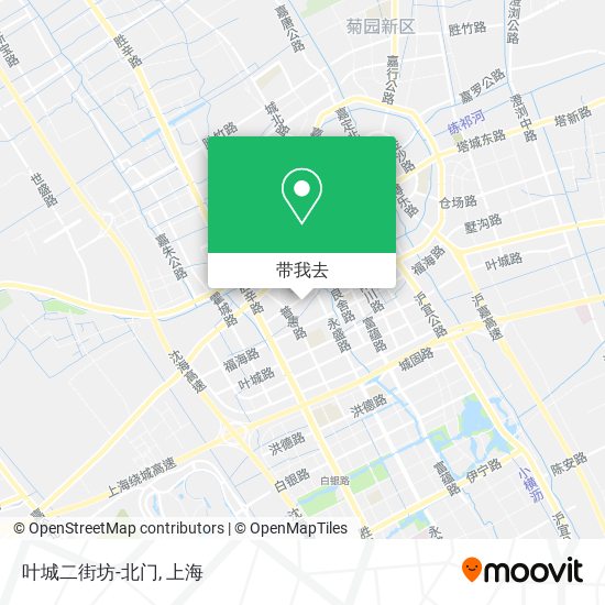 叶城二街坊-北门地图