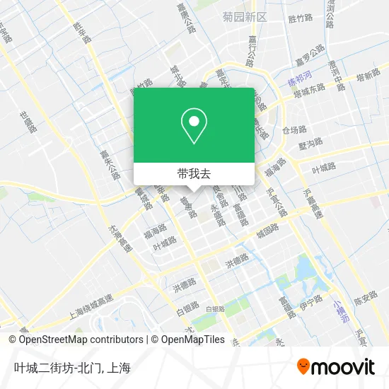 叶城二街坊-北门地图