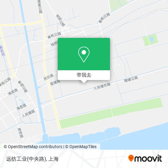 远纺工业(中央路)地图