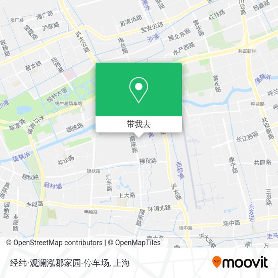 经纬·观澜泓郡家园-停车场地图