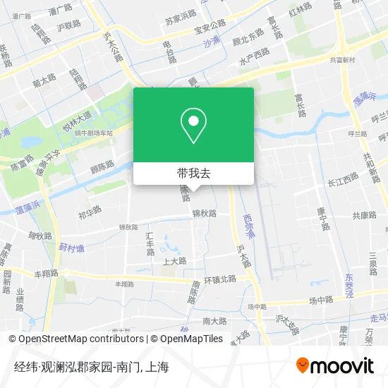 经纬·观澜泓郡家园-南门地图