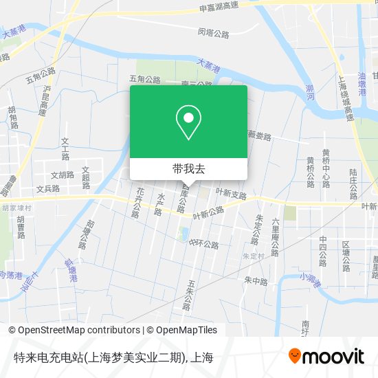 特来电充电站(上海梦美实业二期)地图