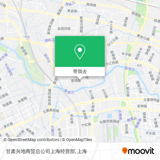 甘肃兴地商贸总公司上海经营部地图