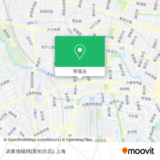 农家地锅鸡(星街坊店)地图