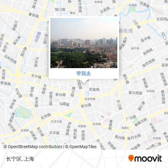 长宁区地图