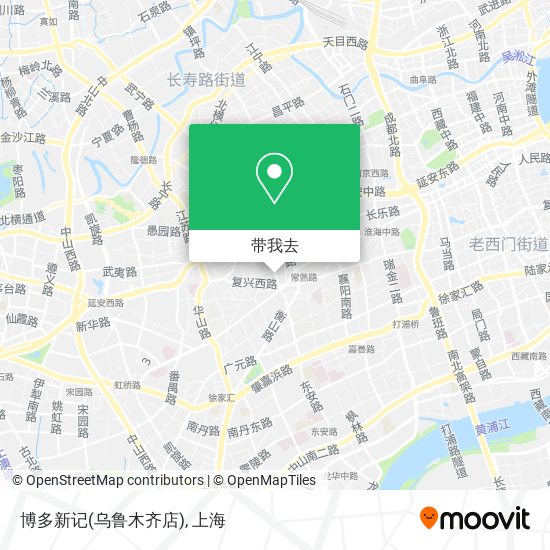 博多新记(乌鲁木齐店)地图