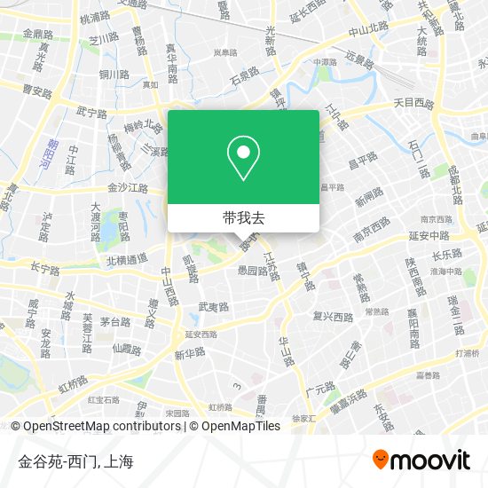 金谷苑-西门地图