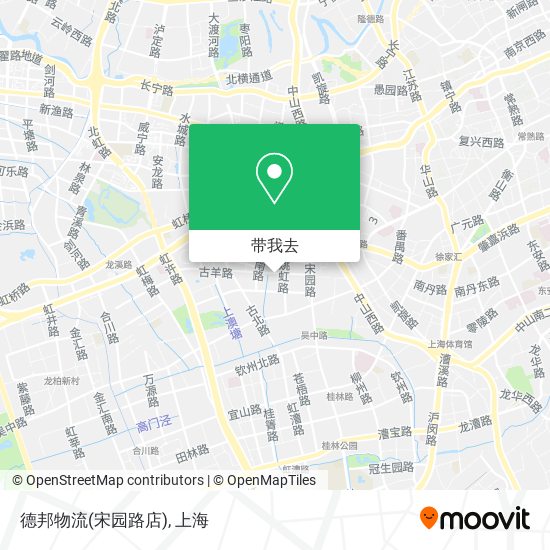 德邦物流(宋园路店)地图