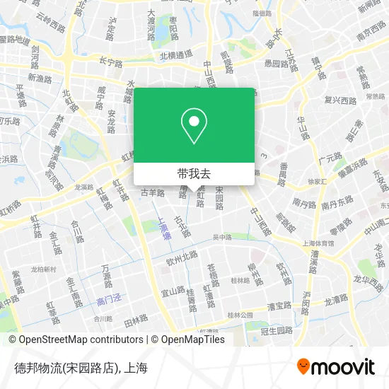 德邦物流(宋园路店)地图