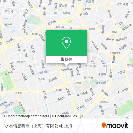 水石信息科技（上海）有限公司地图