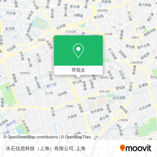 水石信息科技（上海）有限公司地图