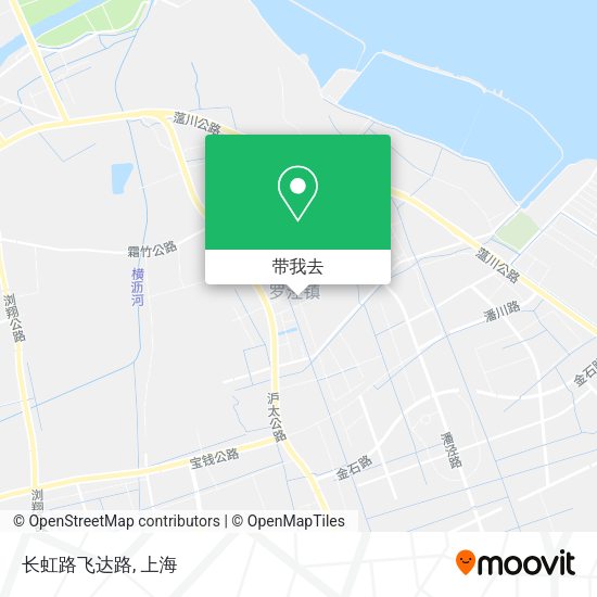 长虹路飞达路地图