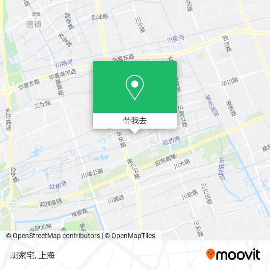 胡家宅地图