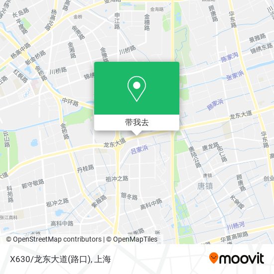 X630/龙东大道(路口)地图