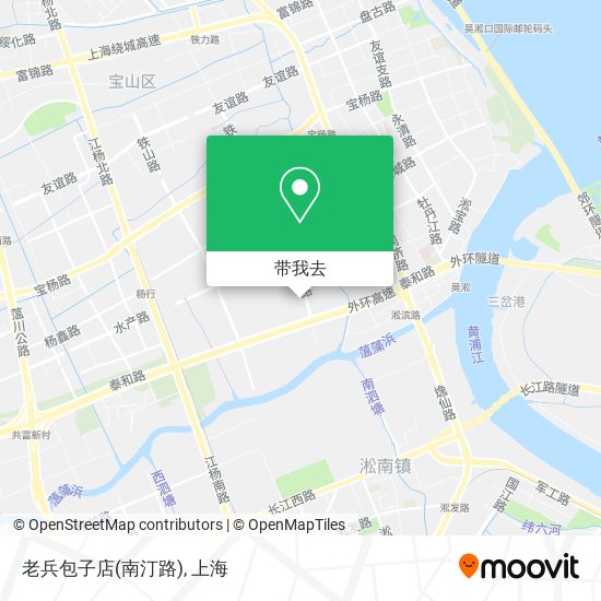 老兵包子店(南汀路)地图