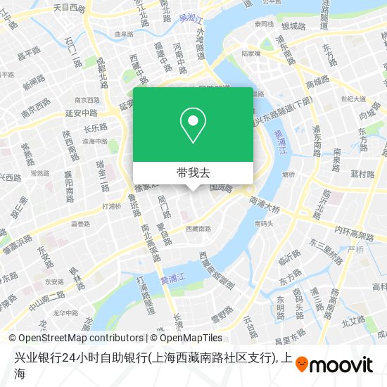 兴业银行24小时自助银行(上海西藏南路社区支行)地图