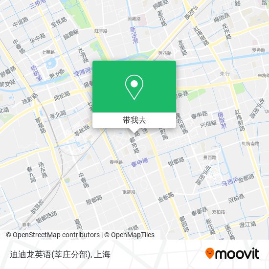 迪迪龙英语(莘庄分部)地图