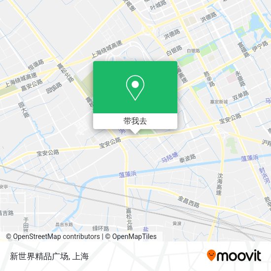 新世界精品广场地图