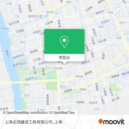 上海志强建设工程有限公司地图