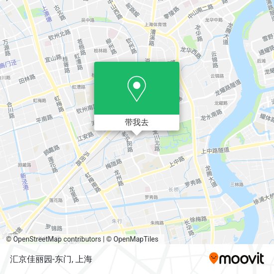 汇京佳丽园-东门地图