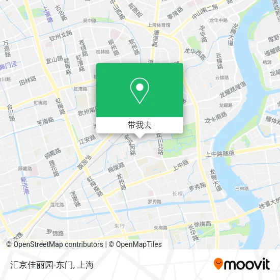 汇京佳丽园-东门地图