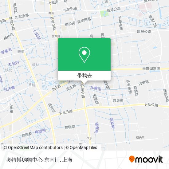 奥特博购物中心-东南门地图