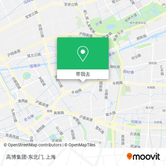 高博集团-东北门地图