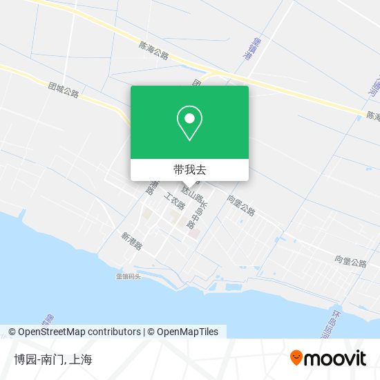 博园-南门地图
