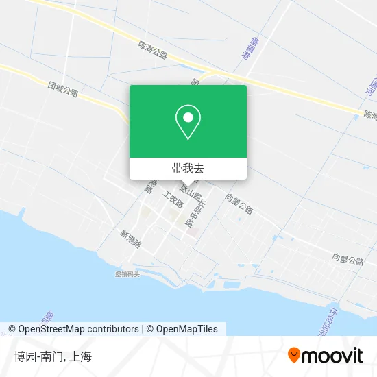 博园-南门地图