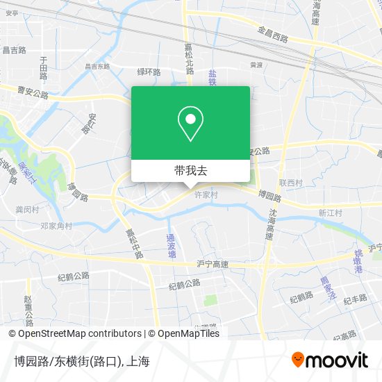 博园路/东横街(路口)地图