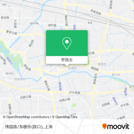博园路/东横街(路口)地图
